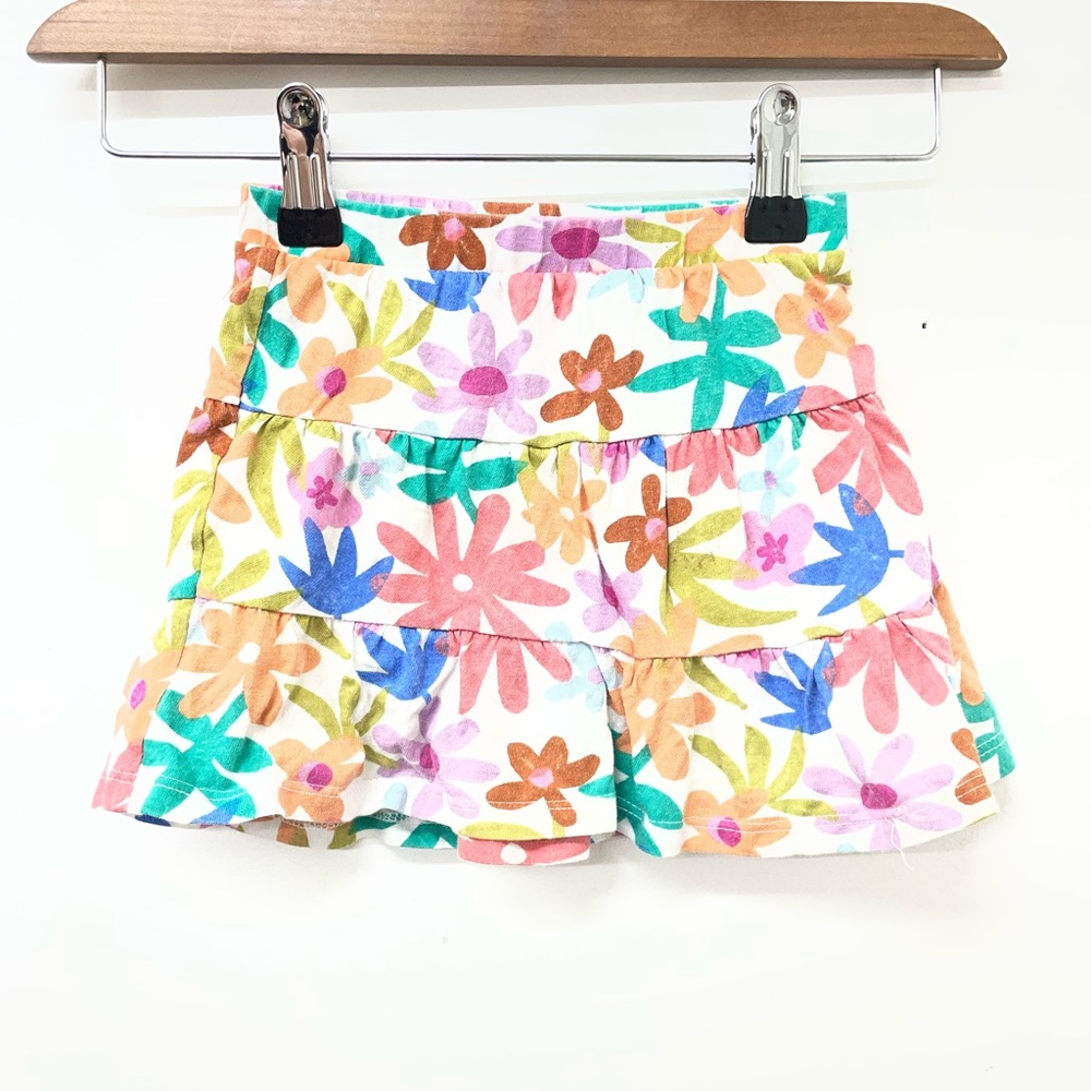 Jumping Beans Cartwheel Scooter Floral Skirt Skort Size 18m